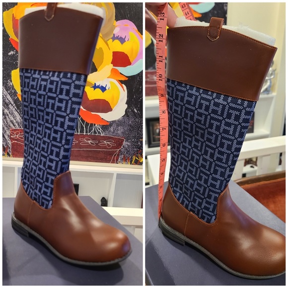Tommy Hilfiger Girls Andrea Jaelyn Riding Boots - Picture 10 of 10